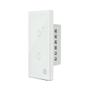 Imagem de Smart Interruptor Positivo 2 Módulos Touch 2300W Alexa Ou Google Assistente Branco