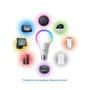 Imagem de Smart Lâmpada Para Alexa Echo Google Home Wifi 10w Rgb Elgin