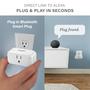 Imagem de Smart Plug Sengled S1 - Pacote com 4 - 15A 1800W - Compatível com Alexa