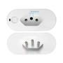 Imagem de Smart Plug Wi-Fi Zigbee 16A/20A com Monitoramento de Energia - Controle Remoto via Google Home e Alexa