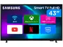 Imagem de Smart TV 43" Samsung Full HD 43F6000F Tizen Hyper Real 2 HDMI
