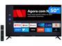 Imagem de Smart TV 50” 4K DLED Vizzion LE50UHD20 - IPS Wi-Fi 3 HDMI 2 USB