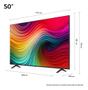 Imagem de Smart TV 50 4K LCD LED NanoCell LG 50NANO80TSA WebOS 24 Processador α5 Ger7 WiFi e Bluetooth com Alexa 3 HDMI 2 USB