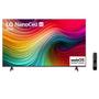 Imagem de Smart TV 50 4K LCD LED NanoCell LG 50NANO80TSA WebOS 24 Processador α5 Ger7 WiFi e Bluetooth com Alexa 3 HDMI 2 USB