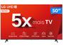 Imagem de Smart TV 50" 4K LG Ultra HD 50UT8050 com Processador a5 Ger7 AI Alexa/Chromecast integrado Otimizador de Jogos webOS 24 e Controle Smart Magic