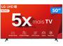 Imagem de Smart TV 50" 4K LG Ultra HD 50UT8050 com Processador a5 Ger7 AI Alexa/Chromecast integrado Otimizador de Jogos webOS 24 e Controle Smart Magic
