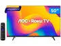 Imagem de Smart TV 50" AOC 4K DLED 50U7045/78G Roku TV Quad Core 3 HDMI