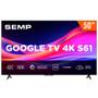 Imagem de Smart TV 50 Google TV LED Ultra HD 4K Semp 50S61 3 HDMI 1 USB Bluetooth HDR10 Bivolt