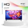 Smart TV 50" HQ 4K 3 HDMI 2 USB WI-FI Android 11 e Design Slim Imagem de Smart TV 50" HQ 4K 3 HDMI 2 USB WI-FI Android 11 e Design Slim