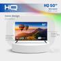 Imagem de Smart TV 50" HQ 4K Conversor Digital Externo 3 HDMI 2 USB WI-FI Android 11 e Design Slim