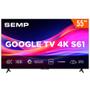Imagem de Smart TV 55 Google TV LED Ultra HD 4K Semp 55S61 3 HDMI 1 USB Bluetooth HDR10 Bivolt