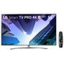 Imagem de Smart TV 55" LG PRO, Ultra HD, Wi-Fi, Bluetooth, DTS Virtual X, 4K HDR, 4 HDMI, 2 USB - 55UM761C0SB.