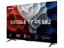 Smart TV 55" SEMP 4K LED 55S62 Google TV AiPQ Pro Google Assistente 3 HDMI e USB Imagem de Smart TV 55" SEMP 4K LED 55S62 Google TV AiPQ Pro Google Assistente 3 HDMI e USB