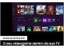 Imagem de Smart TV 55” UHD 4K LED Samsung 55CU7700  - Lançamento 2023 Wi-Fi Bluetooth Alexa 3 HDMI