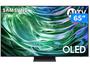 Imagem de Smart TV 65" Samsung 4K UHD OLED Big TV QN65S90DAEXZD 120Hz Tizen com Alexa e Bixby 4 HDMI 2 USB-A