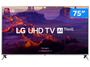 Imagem de Smart TV 75” 4K LED LG 75UK6520 Wi-Fi HDR