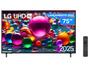 Imagem de Smart TV 75" LG 4K Ultra HD UHD 75UA8550PSA webOS 25 α7 AI Processor 4K Gen8 Alexa 3 HDMI 2 USB