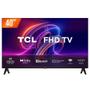 Imagem de Smart TV Android LED 40" Full HD TCL 40S5400A Google Assistant HDR10 2 HDMI 1 USB Wi-Fi Bluetooth