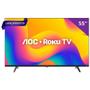 Smart TV AOC LED 55 Polegadas 4K Wi-Fi HDR10 HDMI 55U7045/78G Imagem de Smart TV AOC LED 55 Polegadas 4K Wi-Fi HDR10 HDMI 55U7045/78G