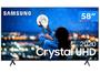 Imagem de Smart TV Crystal UDH 4K LED 58” Samsung 58TU7000 Wi-Fi Bluetooth 2 HDMI 1 USB Visual Livre de Cabos