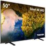 Imagem de Smart TV Dled 50" Toshiba 50C350LS 4K Ultra HD Wi-Fi e com Conversor Digital