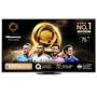 Smart TV Hisense Mini LED UHD 4K 75" Polegadas Frequência 144 Hz e Wi-Fi - 75U86LUA Imagem de Smart TV Hisense Mini LED UHD 4K 75" Polegadas Frequência 144 Hz e Wi-Fi - 75U86LUA