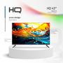 Imagem de Smart TV HQ 43" Full HD tela sem bordas Android 12 design Slim HQS43NKHM