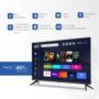 Smart TV HQ 60" UHD 4K, HDR Android 11, Design Slim, Processador Quad Core, Espelhamento de tela - HQSTV60NK Imagem de Smart TV HQ 60" UHD 4K, HDR Android 11, Design Slim, Processador Quad Core, Espelhamento de tela - HQSTV60NK