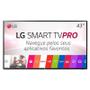 Imagem de Smart TV LED 43 Polegadas LG 43LJ551C FULL HD 2 HDMI USB Modo Hotel Sem Base