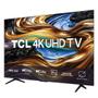 Imagem de Smart TV LED 65" Google TV Ultra HD 4K TCL 65P755 Comando de Voz HDR10+ 120Hz DLG HDMI 2.1 Bluetooth
