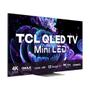 Imagem de Smart TV QLED 65" Google TV UHD 4K TCL C835 Comando de Voz HDR 144Hz 4 HDMI 2 USB Wi-Fi Bluetooth