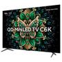 Smart TV QLED Mini LED 65" Android TV UHD 4K TCL 65C6K Comando de Voz ...