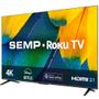 Imagem de Smart TV Roku Semp TCL LED 50 Polegadas 4K UHD Wi-Fi HDR 50RK8600