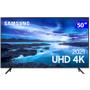 Imagem de Smart TV Samsung 50" UHD 50AU7700 4K Processador Crystal Wi-Fi Tizen Comando de Voz Preto