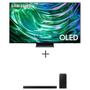 Imagem de Smart TV Samsung AI TV 55" Polegadas OLED 4K 2024 OLED55S90DA + Soundbar Samsung HWB555, 2.1 Canais