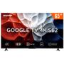 Imagem de Smart TV Semp 65" LED HVA 4K 3 HDMI Wi-Fi Bluetooth Android Google TV HDR10+ Google Cast 65S62