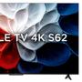 Imagem de Smart TV Semp 65" LED HVA 4K 3 HDMI Wi-Fi Bluetooth Android Google TV HDR10+ Google Cast 65S62