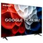 Imagem de Smart TV Semp 65" LED HVA 4K 3 HDMI Wi-Fi Bluetooth Android Google TV HDR10+ Google Cast 65S62