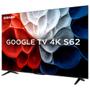 Smart TV Semp 65 Polegadas LED HVA 4K S62 WiFi Bluetooth Google TV 3 HDMI HDR10 Dolby Audio 65S62 Imagem de Smart TV Semp 65 Polegadas LED HVA 4K S62 WiFi Bluetooth Google TV 3 HDMI HDR10 Dolby Audio 65S62