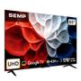 Imagem de Smart TV Semp 65 Polegadas LED HVA 4K S62 WiFi Bluetooth Google TV 3 HDMI HDR10 Dolby Audio 65S62
