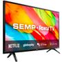 Imagem de Smart TV Semp LED 43 Polegadas Full HD Wi-Fi HDMI USB Roku 43R6500