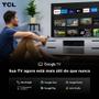 Smart TV TCL 55 Polegadas QLED 4K P8K WiFi Bluetooth Google TV 144Hz HDR10+ Dolby Atmos Vision 55P8K Imagem de Smart TV TCL 55 Polegadas QLED 4K P8K WiFi Bluetooth Google TV 144Hz HDR10+ Dolby Atmos Vision 55P8K