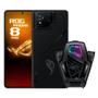 Smartphone ASUS ROG Phone 8 Pro Edition 1TB 5G 2 Snapdragon 8 Gen3 24Gb Ram Tela 6,78" AMOLED 165Hz Câm Tripla 50MP+32MP + AeroActive Cooler - Black Imagem de Smartphone ASUS ROG Phone 8 Pro Edition 1TB 5G 2 Snapdragon 8 Gen3 24Gb Ram Tela 6,78" AMOLED 165Hz Câm Tripla 50MP+32MP + AeroActive Cooler - Black