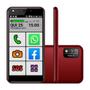 Imagem de Smartphone do Idoso 4G Positivo Letras Grandes, Botão SOS, Dual SIM 32GB 1GB RAM Tela 5" Câmera 8Mpx Android 10