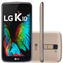 Imagem de Smartphone LG K10 Dourado 16GB Tela 5.3" Dual Chip Câmera 13MP 4G Android 6.0