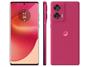 Imagem de Smartphone Motorola Edge 50 Fusion 256GB Pink Vegan Suede 5G 16GB RAM 6,7" Câmera Sony Dupla Selfie 32MP Dual Chip