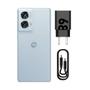 Imagem de Smartphone Motorola Edge 50 Fusion 5G - Light Blue, 256GB, 16GB RAM Boost, Câmera Dupla 50MP +13MP, Selfie 32MP e Tela de 6,7"