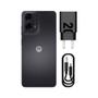 Imagem de Smartphone Motorola Moto G24 4G 256GB 4GB RAM Câmera Traseira 50MP + 2MP Selfie 8MP 6.6" Grafite