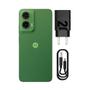 Imagem de Smartphone Motorola Moto G35 5G 128GB 12GB RAM Boost Câmera Traseira Dupla 50MP + 8MP Selfie 16MP Tela 6.7" Verde - Vegan Leather