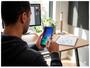 Imagem de Smartphone Motorola One Fusion 64GB Azul Safira